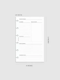 Thought Reframing Planner Inserts(Thought Reframing Planner Inserts) 26 Thought Reframing Planner Inserts(Thought Reframing Planner Inserts) -Cloth And Paper Shop Thought Reframing Planner Inserts CPPetite CP 1
