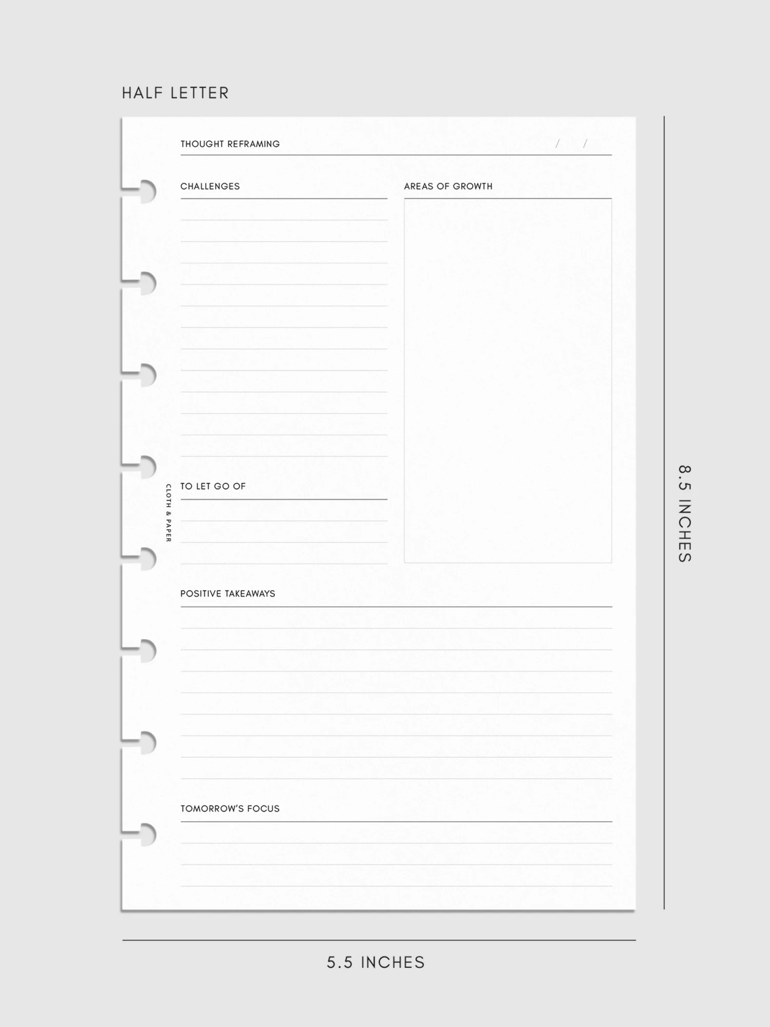 Thought Reframing Planner Inserts(Thought Reframing Planner Inserts) 16 Thought Reframing Planner Inserts(Thought Reframing Planner Inserts) - Image 16