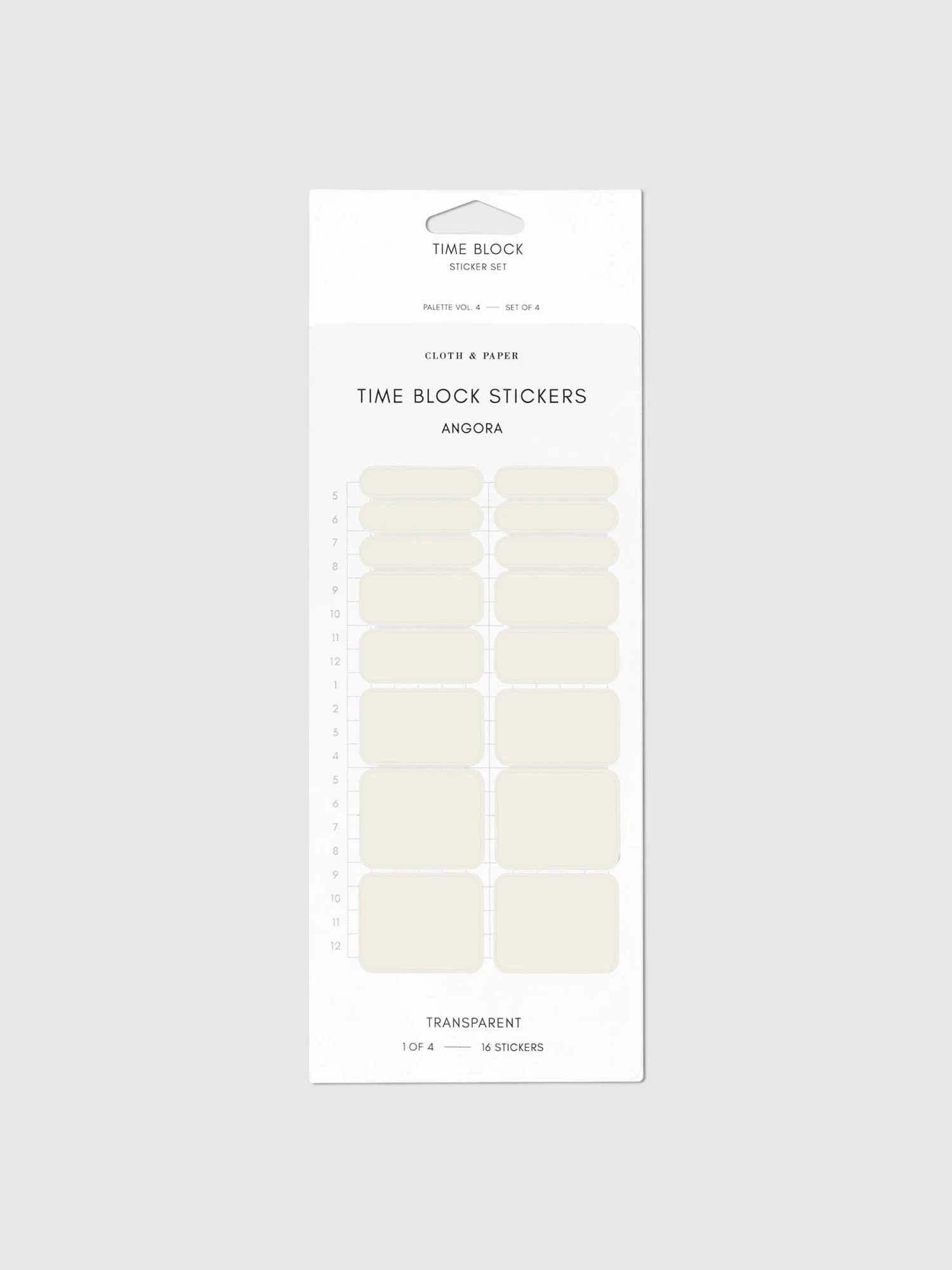 Time Block Sticker Set(Time Block Sticker Set) 17 Time Block Sticker Set(Time Block Sticker Set) - Image 17