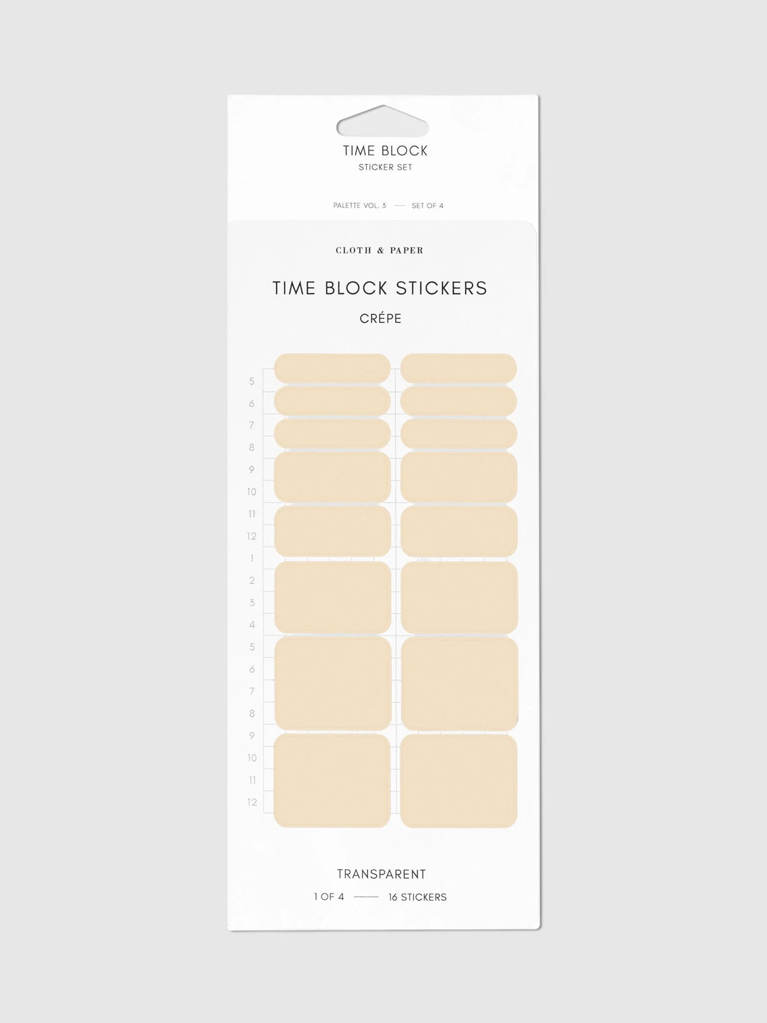 Time Block Sticker Set(Time Block Sticker Set) 12 Time Block Sticker Set(Time Block Sticker Set) - Image 12