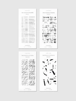 Time Block Sticker Set | Vol. 7(Time Block Sticker Set Vol 7)