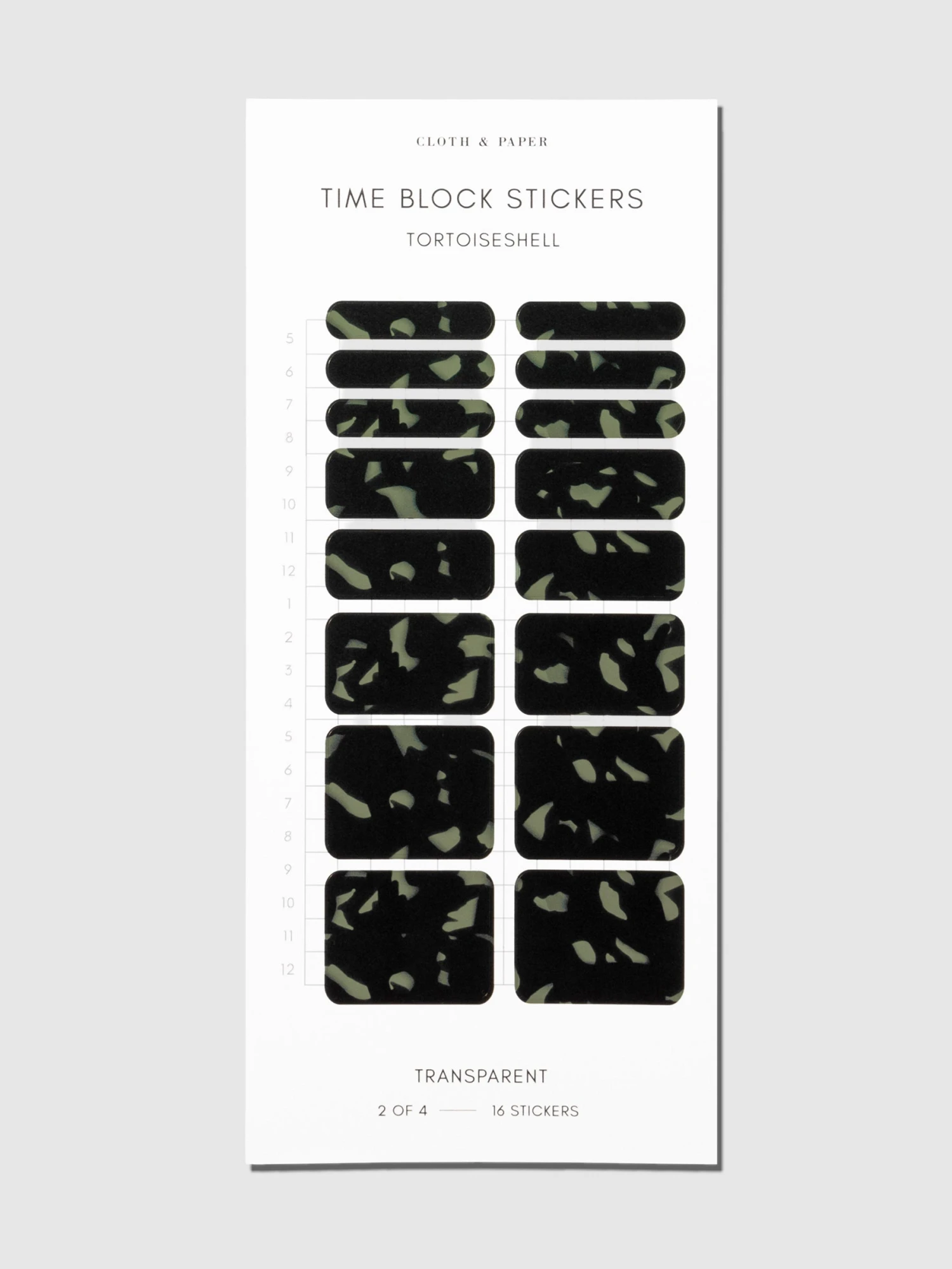 Time Block Stickers | Vol. 8(Time Block Stickers Vol 8) 2 Time Block Stickers | Vol. 8(Time Block Stickers Vol 8) - Image 2