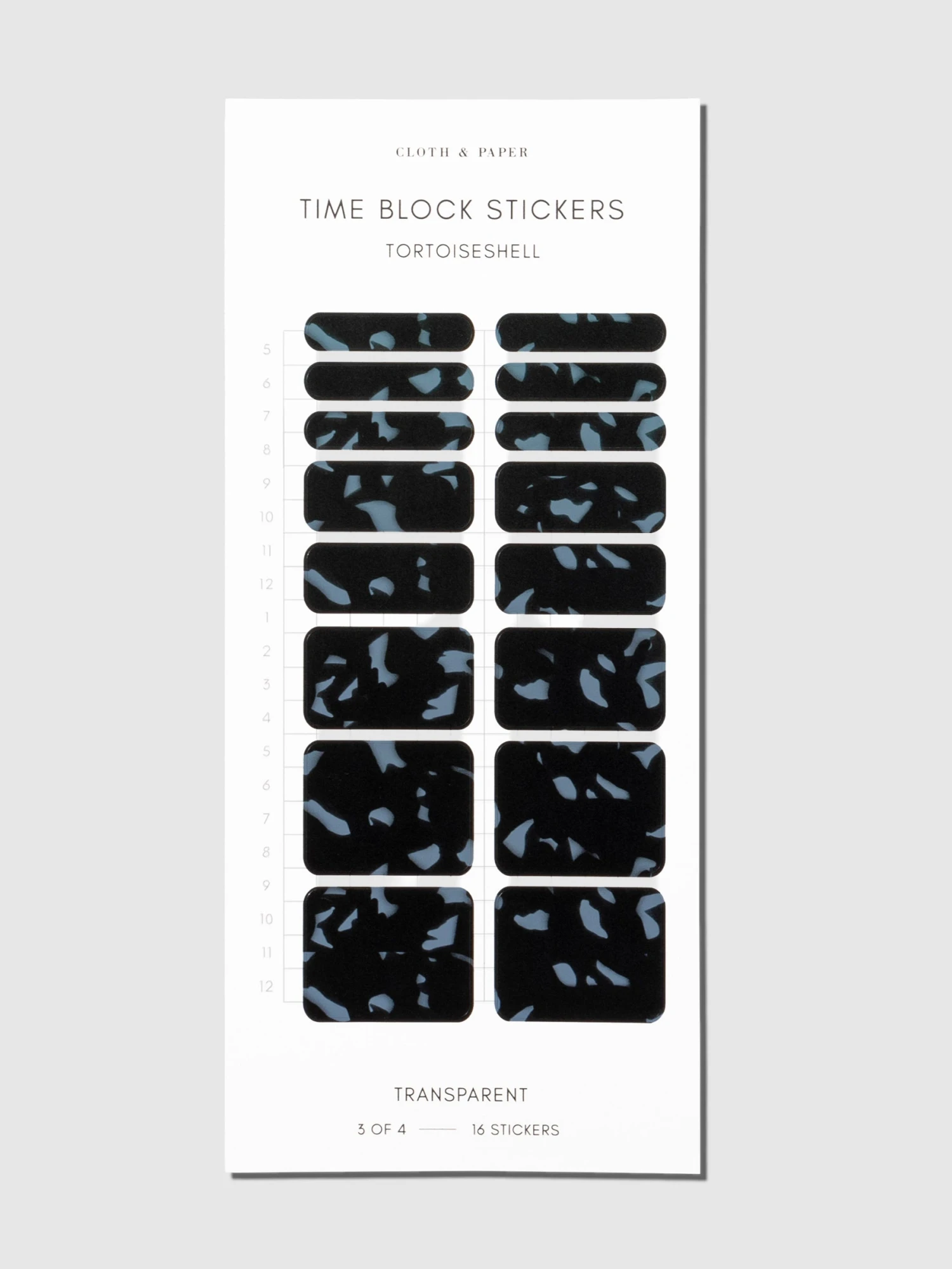 Time Block Stickers | Vol. 8(Time Block Stickers Vol 8) 3 Time Block Stickers | Vol. 8(Time Block Stickers Vol 8) - Image 3