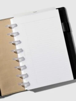 Today Tab Planner Divider | Low Profile | Matte(Today Tab Planner Divider Low Profile Matte) -Cloth And Paper Shop Today Tab Planner Divider Low Profile Matte Blackfoil HalfLetter CP 2