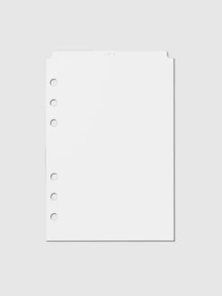 Today Tab Planner Divider | Low Profile | Matte(Today Tab Planner Divider Low Profile Matte) -Cloth And Paper Shop Today Tab Planner Divider Low Profile Matte WhiteFoil PersonalWide CP 1