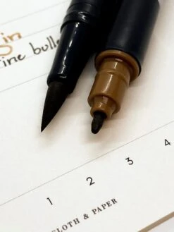 Tombow® Tombow Dual Brush Pen Art Marker(Tombow Dual Brush Art Marker) 22 Tombow® Tombow Dual Brush Pen Art Marker(Tombow Dual Brush Art Marker) -Cloth And Paper Shop Tombow Dual Brush Art Marker Saddle Brown Nibs CP 2