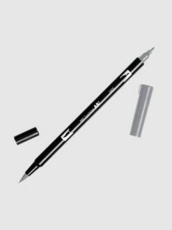 Tombow® Tombow Dual Brush Pen Art Marker(Tombow Dual Brush Art Marker) 14 Tombow® Tombow Dual Brush Pen Art Marker(Tombow Dual Brush Art Marker) -Cloth And Paper Shop Tombow Dual Brush Pen Art Marker Coolgray CP 1