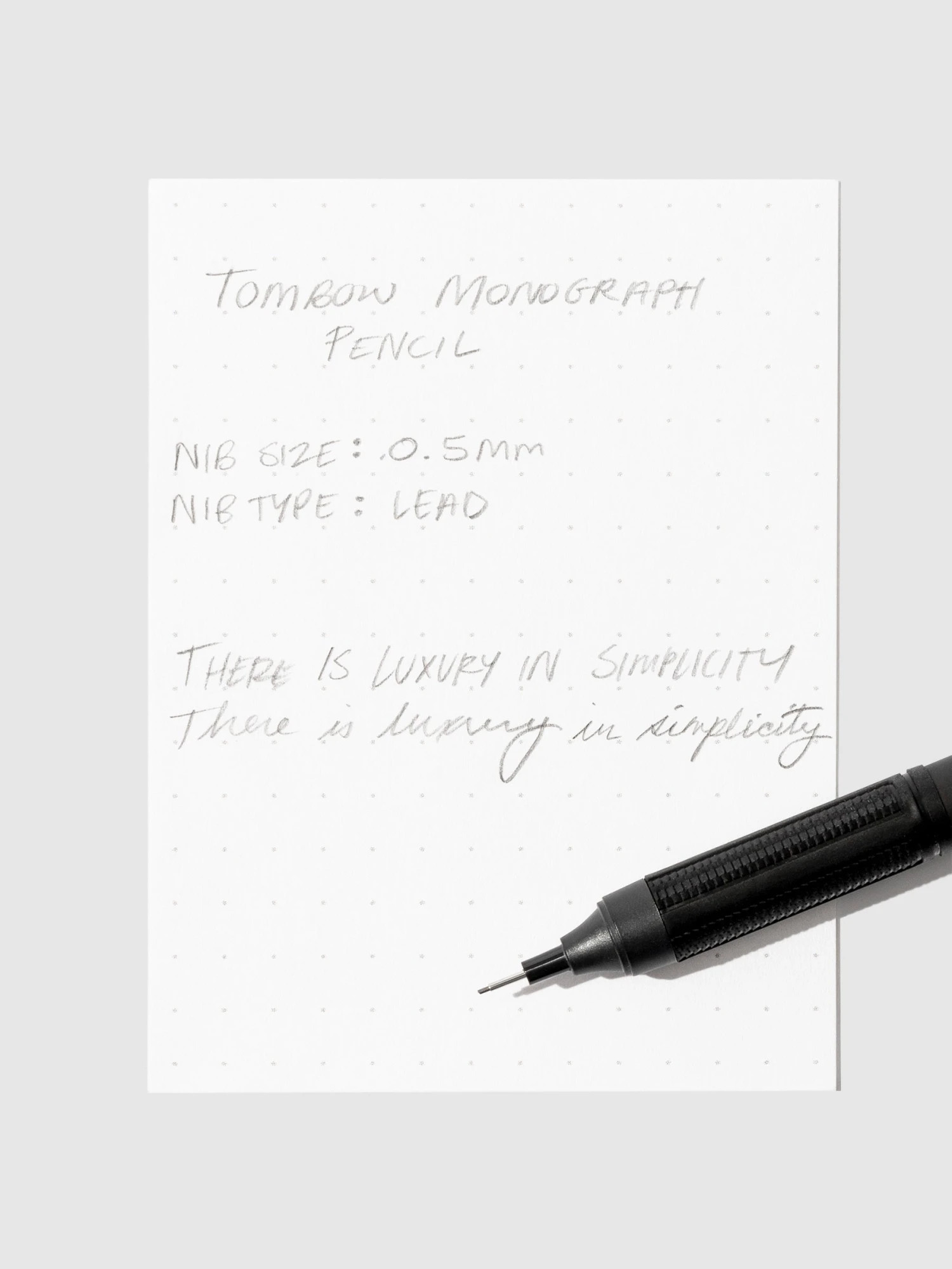 Tombow® Tombow Mono Graph Lite Mechanical Pencil | 0.5mm(Tombow Mono Graph Lite Mechanical Pencil 0 5mm) 14 Tombow® Tombow Mono Graph Lite Mechanical Pencil | 0.5mm(Tombow Mono Graph Lite Mechanical Pencil 0 5mm) - Image 14