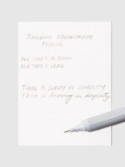 Tombow® Tombow Mono Graph Lite Mechanical Pencil | 0.5mm(Tombow Mono Graph Lite Mechanical Pencil 0 5mm) 17 Tombow® Tombow Mono Graph Lite Mechanical Pencil | 0.5mm(Tombow Mono Graph Lite Mechanical Pencil 0 5mm) -Cloth And Paper Shop Tombow MonoGraphLite MechanicalPencil GreyishBlue 0.5mm CP 2