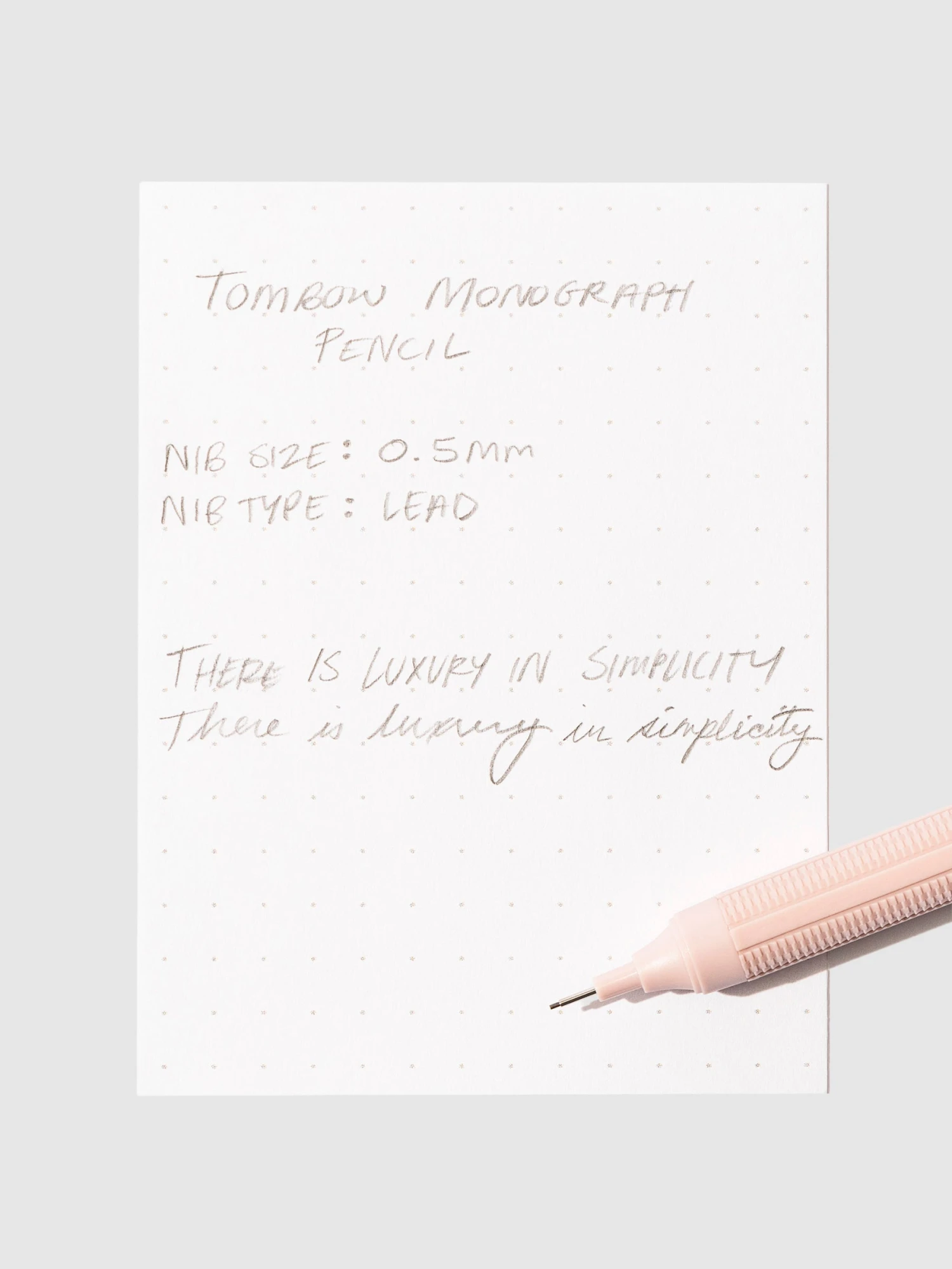 Tombow® Tombow Mono Graph Lite Mechanical Pencil | 0.5mm(Tombow Mono Graph Lite Mechanical Pencil 0 5mm) 6 Tombow® Tombow Mono Graph Lite Mechanical Pencil | 0.5mm(Tombow Mono Graph Lite Mechanical Pencil 0 5mm) - Image 6