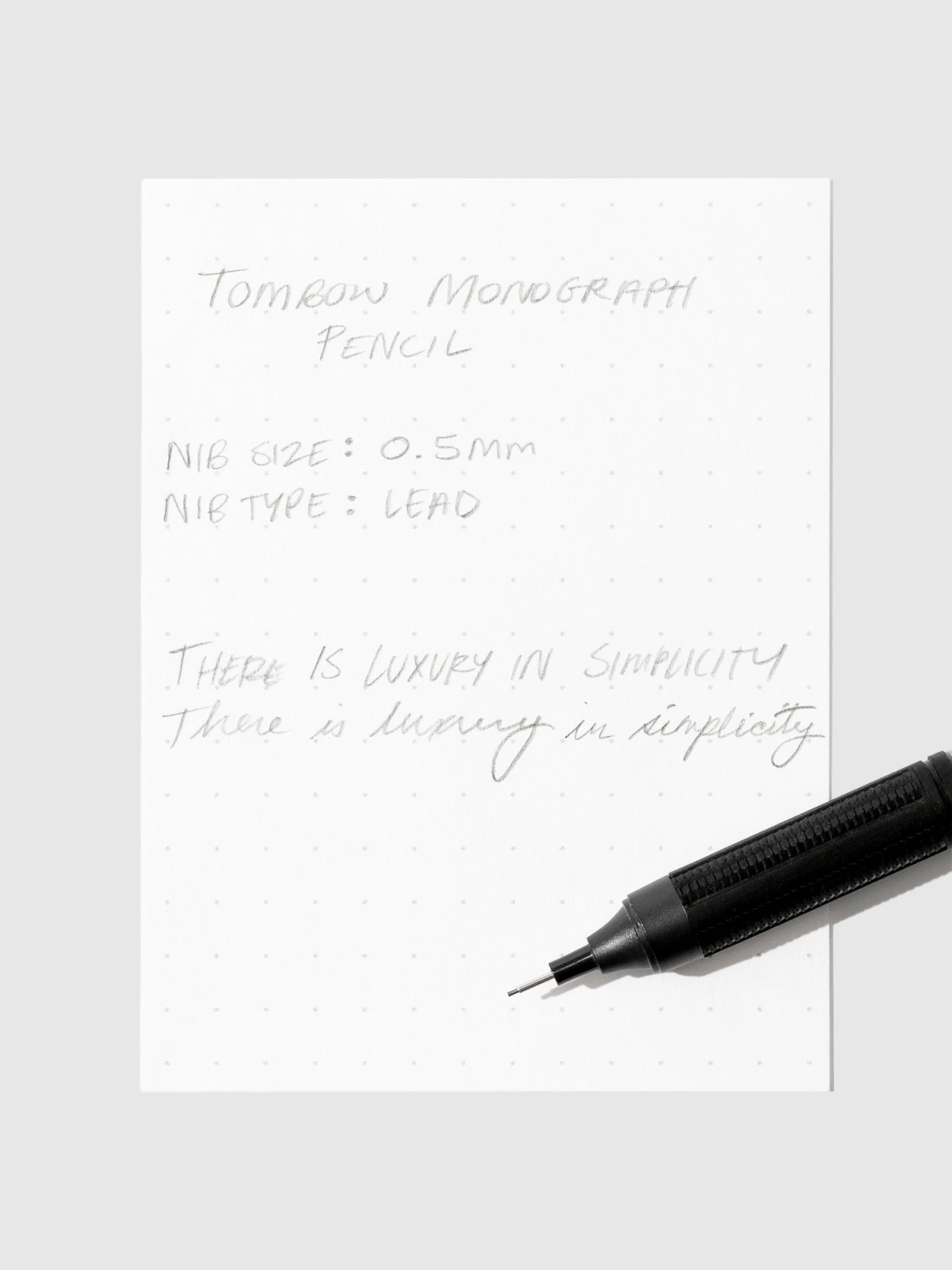 Tombow® Tombow Mono Graph Lite Mechanical Pencil | 0.5mm(Tombow Mono Graph Lite Mechanical Pencil 0 5mm) 8 Tombow® Tombow Mono Graph Lite Mechanical Pencil | 0.5mm(Tombow Mono Graph Lite Mechanical Pencil 0 5mm) - Image 8