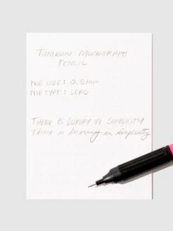 Tombow® Tombow Mono Graph Lite Mechanical Pencil | 0.5mm(Tombow Mono Graph Lite Mechanical Pencil 0 5mm) 25 Tombow® Tombow Mono Graph Lite Mechanical Pencil | 0.5mm(Tombow Mono Graph Lite Mechanical Pencil 0 5mm) -Cloth And Paper Shop Tombow MonoGraphLite MechanicalPencil NeonPink 0.5mm CP 2