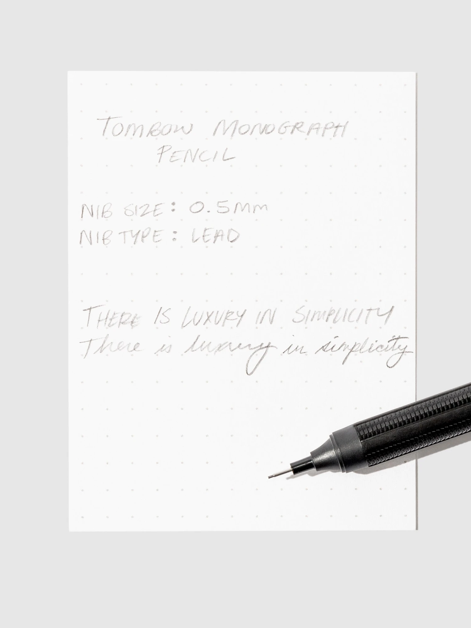 Tombow® Tombow Mono Graph Lite Mechanical Pencil | 0.5mm(Tombow Mono Graph Lite Mechanical Pencil 0 5mm) 10 Tombow® Tombow Mono Graph Lite Mechanical Pencil | 0.5mm(Tombow Mono Graph Lite Mechanical Pencil 0 5mm) - Image 10