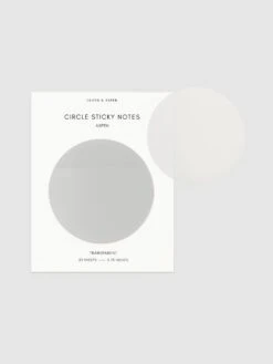 Transparent Circle Sticky Notes(Transparent Circle Sticky Notes) 29 Transparent Circle Sticky Notes(Transparent Circle Sticky Notes) -Cloth And Paper Shop Transparent Circle Sticky Notes Aspen CP 2