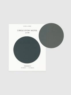Transparent Circle Sticky Notes(Transparent Circle Sticky Notes) 23 Transparent Circle Sticky Notes(Transparent Circle Sticky Notes) -Cloth And Paper Shop Transparent Circle Sticky Notes Juniper CP 2