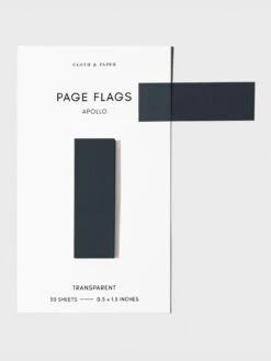 Transparent Page Flags(Transparent Page Flags) 24 Transparent Page Flags(Transparent Page Flags) -Cloth And Paper Shop Transparent Page Flags Apollo CP 1