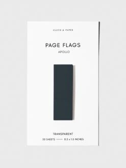 Transparent Page Flags(Transparent Page Flags) 23 Transparent Page Flags(Transparent Page Flags) -Cloth And Paper Shop Transparent Page Flags Apollo CP 2