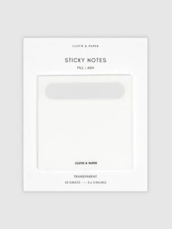 Transparent Pill Tab Sticky Notes(Transparent Pill Tab Sticky Notes)