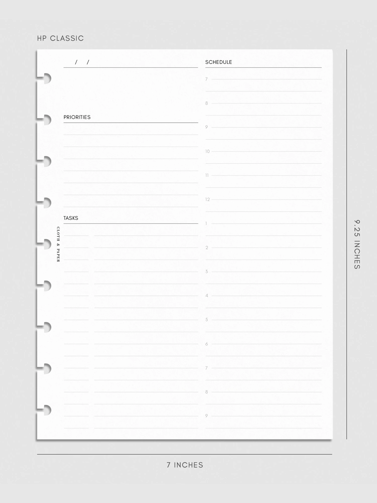 Undated Daily Planner Inserts | Refreshed Layout(Undated Daily Planner Inserts Refreshed Layout) 10 Undated Daily Planner Inserts | Refreshed Layout(Undated Daily Planner Inserts Refreshed Layout) - Image 10