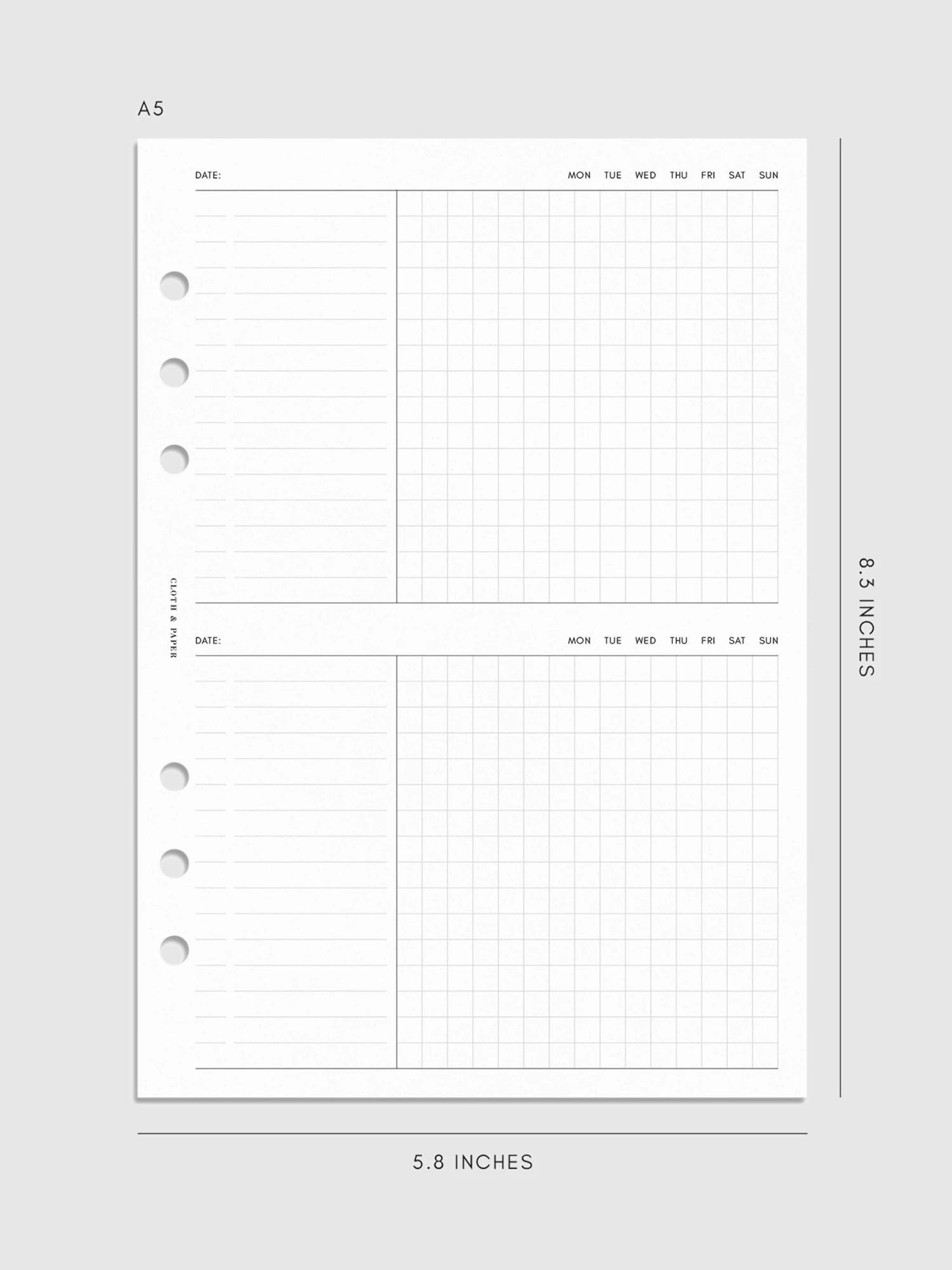 Undated Task Duo Note Planner Inserts(Undated Task Duo Note Planner Inserts) 9 Undated Task Duo Note Planner Inserts(Undated Task Duo Note Planner Inserts) - Image 9