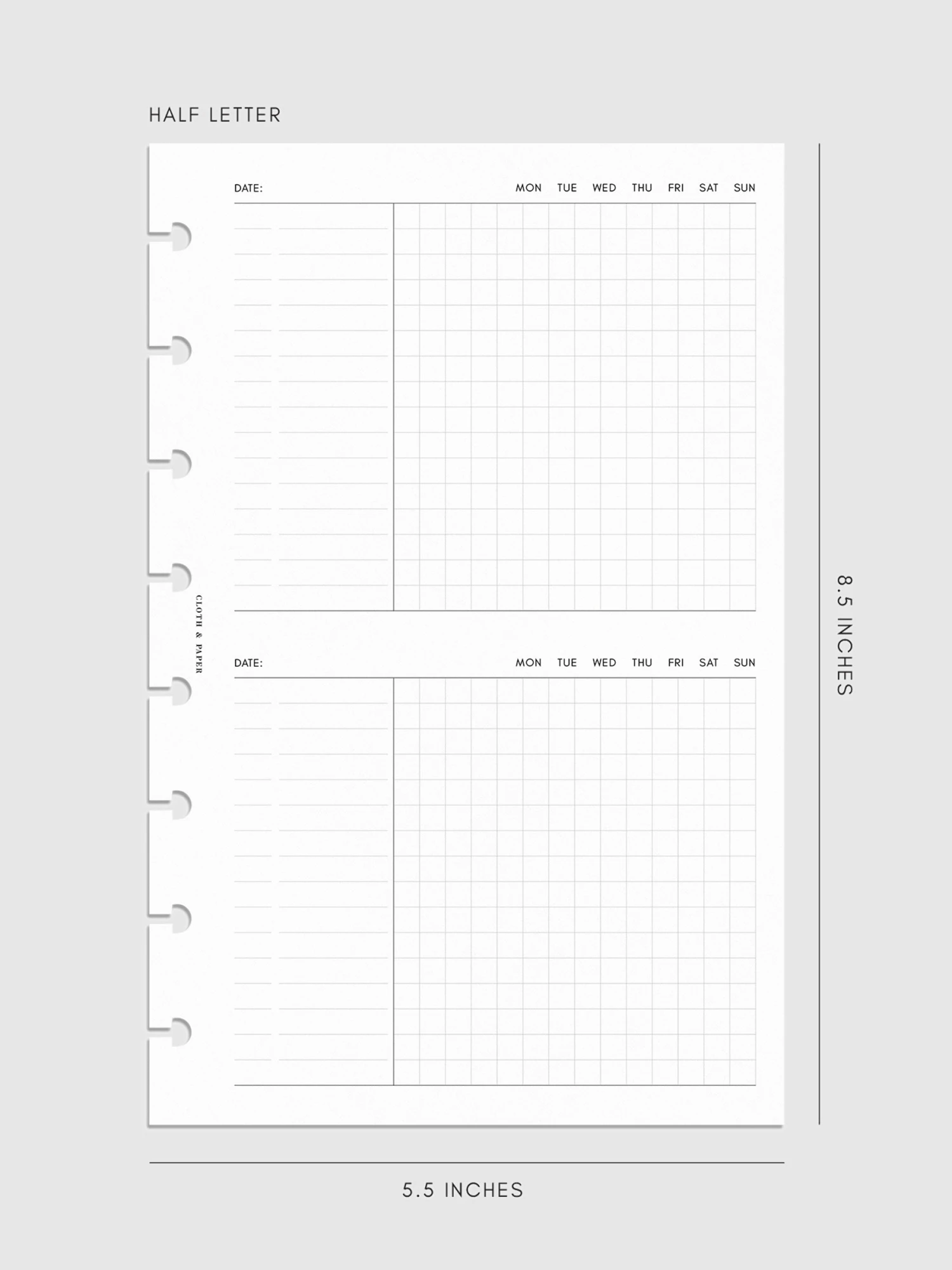 Undated Task Duo Note Planner Inserts(Undated Task Duo Note Planner Inserts) 11 Undated Task Duo Note Planner Inserts(Undated Task Duo Note Planner Inserts) - Image 11
