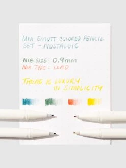 Uni-ball Uni Emott Colored Pencil Set(Uni Emott Colored Pencil Set) 18 Uni-ball Uni Emott Colored Pencil Set(Uni Emott Colored Pencil Set) -Cloth And Paper Shop Uni Emott Colored Pencil Set Nostalgic CP 2
