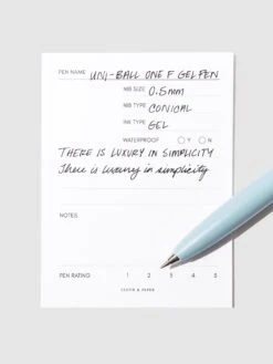 Uni-ball One F Gel Pen | 0.5 Mm(Uni Ball One F Gel Pen 0 5 Mm) -Cloth And Paper Shop Uni ball One F Gel Pen 0.5mm Frost Blue CP 1