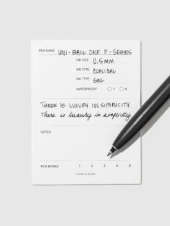 Uni-ball One F Gel Pen | 0.5 Mm(Uni Ball One F Gel Pen 0 5 Mm) -Cloth And Paper Shop Uni ball One F Gel Pen 0.5mm Series Dark Grey CP 2