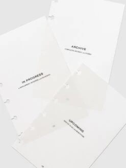 Vellum Section Planner Dashboard Set(Vellum Section Planner Dashboard Set)