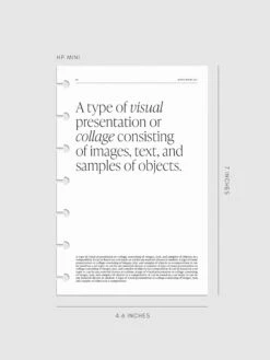 Vision Board Planner Inserts(Vision Board Planner Inserts) 32 Vision Board Planner Inserts(Vision Board Planner Inserts) -Cloth And Paper Shop Vision Board Planner Inserts HPM CP 1