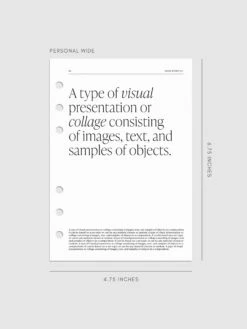 Vision Board Planner Inserts(Vision Board Planner Inserts) 27 Vision Board Planner Inserts(Vision Board Planner Inserts) -Cloth And Paper Shop Vision Board Planner Inserts PW CP 1