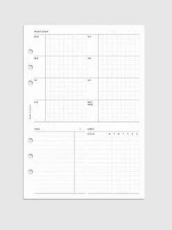 Weekly Admin Planner Inserts | Monday Start(Weekly Admin Planner Inserts Monday Start)