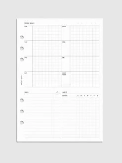 Weekly Admin Planner Inserts | Sunday Start(Weekly Admin Planner Inserts Sunday Start)
