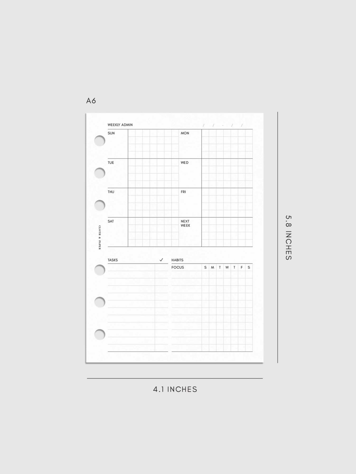 Weekly Admin Planner Inserts | Sunday Start(Weekly Admin Planner Inserts Sunday Start) 8 Weekly Admin Planner Inserts | Sunday Start(Weekly Admin Planner Inserts Sunday Start) - Image 8