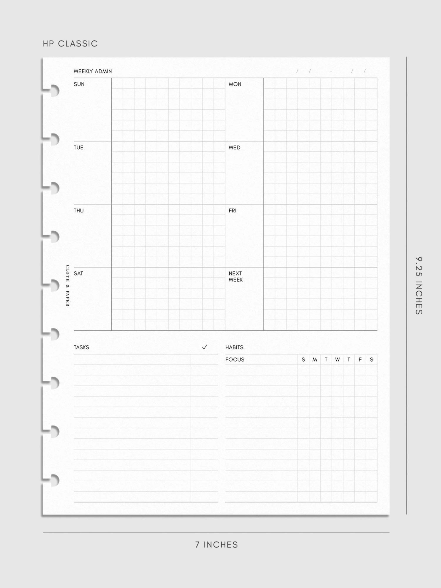 Weekly Admin Planner Inserts | Sunday Start(Weekly Admin Planner Inserts Sunday Start) 11 Weekly Admin Planner Inserts | Sunday Start(Weekly Admin Planner Inserts Sunday Start) - Image 11