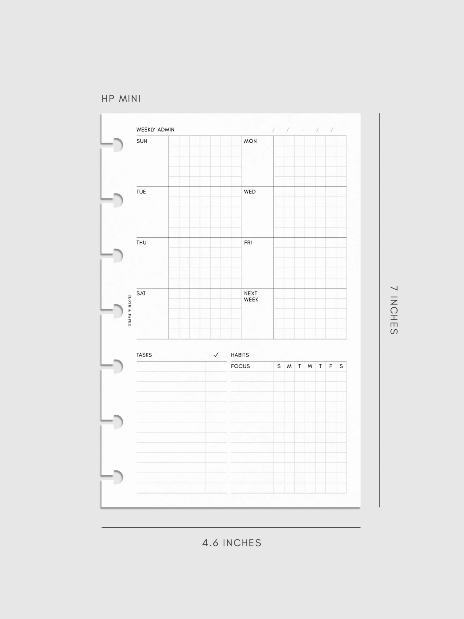 Weekly Admin Planner Inserts | Sunday Start(Weekly Admin Planner Inserts Sunday Start) 12 Weekly Admin Planner Inserts | Sunday Start(Weekly Admin Planner Inserts Sunday Start) - Image 12