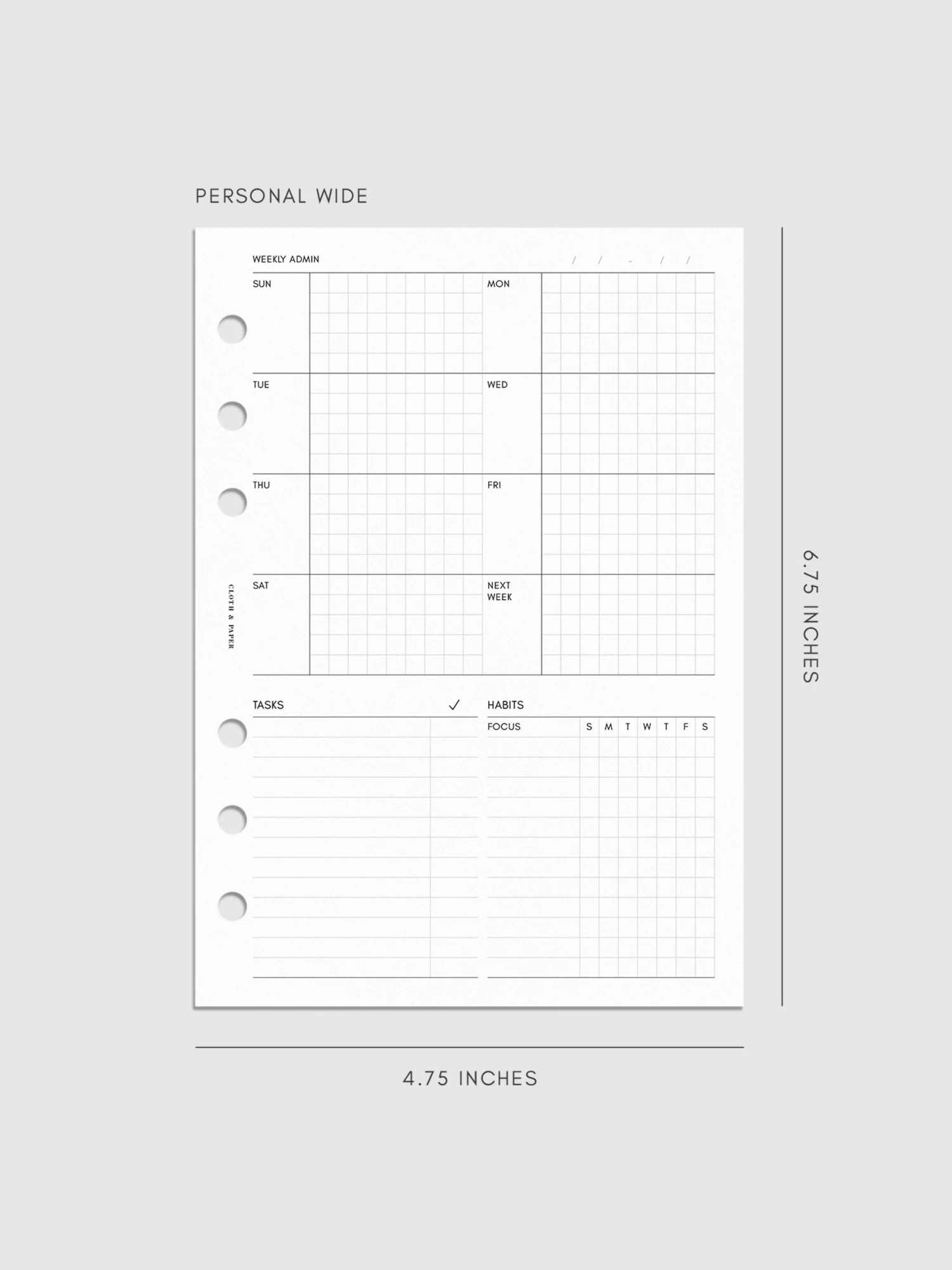 Weekly Admin Planner Inserts | Sunday Start(Weekly Admin Planner Inserts Sunday Start) 14 Weekly Admin Planner Inserts | Sunday Start(Weekly Admin Planner Inserts Sunday Start) - Image 14