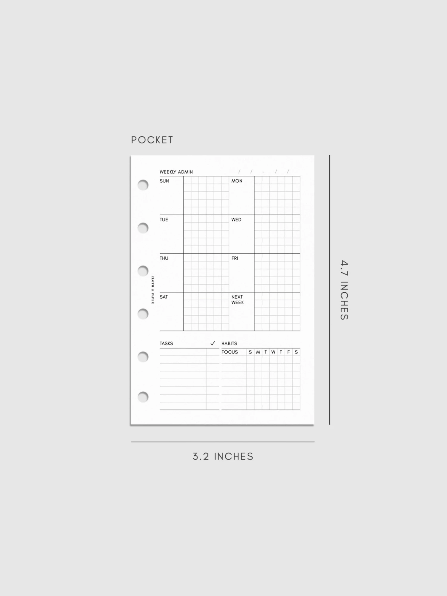 Weekly Admin Planner Inserts | Sunday Start(Weekly Admin Planner Inserts Sunday Start) 6 Weekly Admin Planner Inserts | Sunday Start(Weekly Admin Planner Inserts Sunday Start) - Image 6