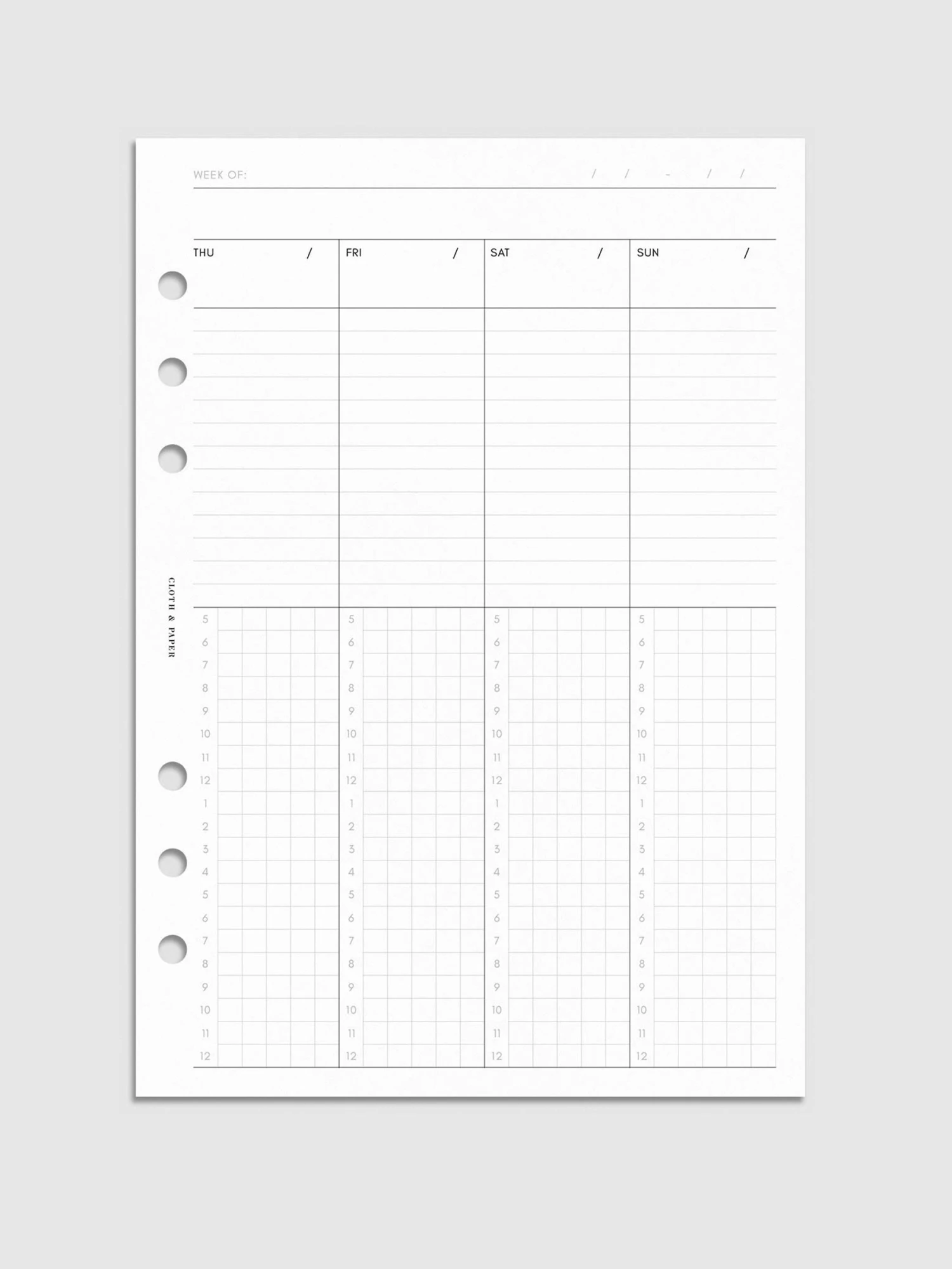 Weekly Schedule Planner Inserts | Monday Start(Weekly Schedule Planner Insert) 1 Weekly Schedule Planner Inserts | Monday Start(Weekly Schedule Planner Insert)
