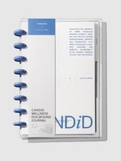 Wondermind X Cloth & Paper Wellness Planner Kit(Wondermind X Cloth Paper Wellness Planner Kit) 22 Wondermind X Cloth & Paper Wellness Planner Kit(Wondermind X Cloth Paper Wellness Planner Kit) -Cloth And Paper Shop Wondermind Cloth Paper Wellness Planner Kit Oct SubBox Candid Wellness Discbound Journal CP 2