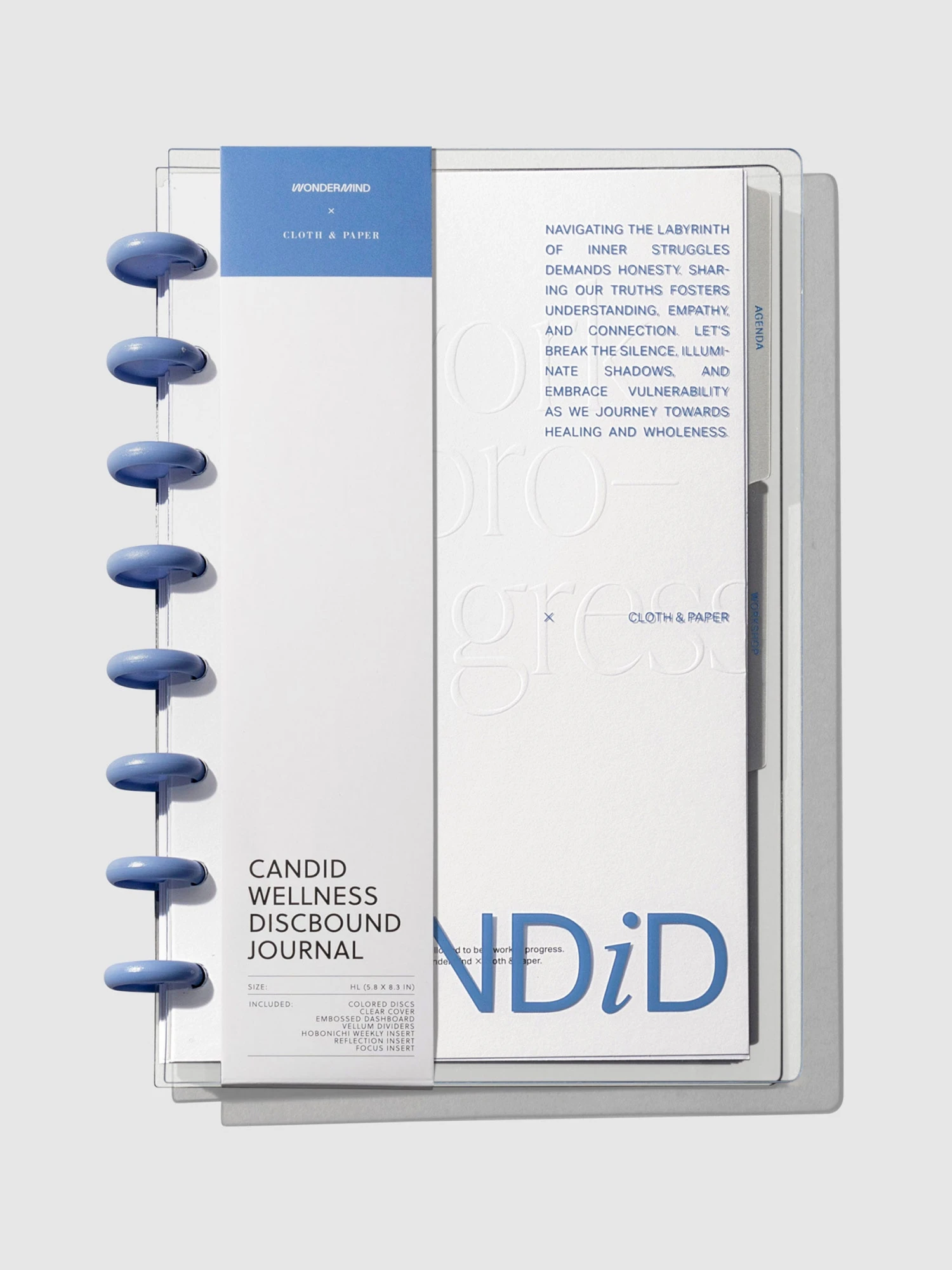 Wondermind X Cloth & Paper Wellness Planner Kit(Wondermind X Cloth Paper Wellness Planner Kit) 3 Wondermind X Cloth & Paper Wellness Planner Kit(Wondermind X Cloth Paper Wellness Planner Kit) - Image 3