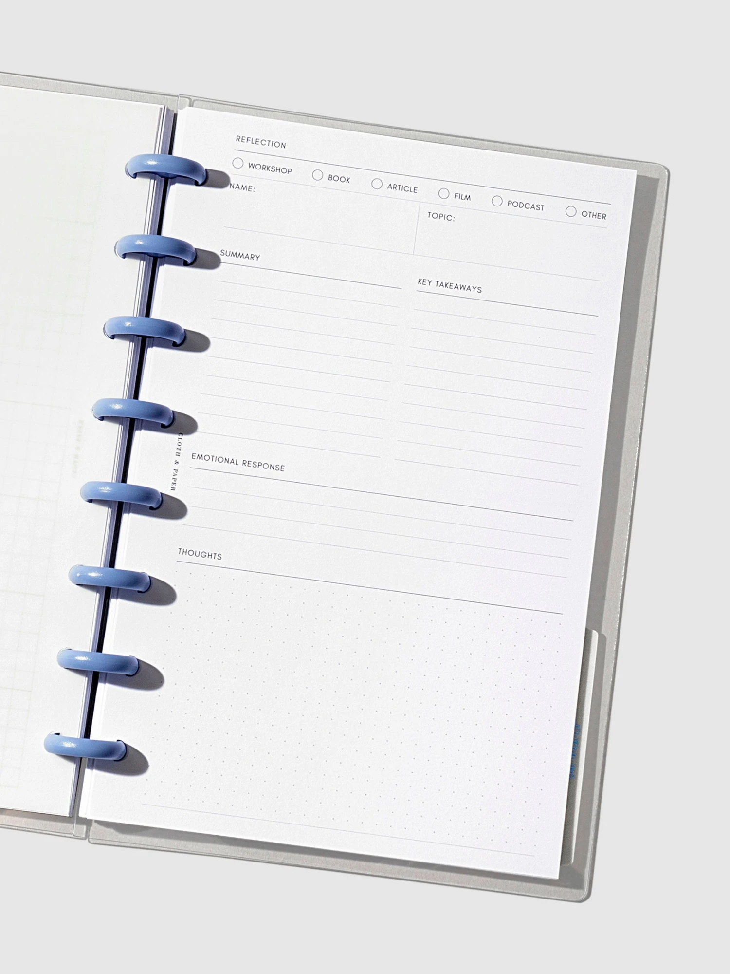 Wondermind X Cloth & Paper Wellness Planner Kit(Wondermind X Cloth Paper Wellness Planner Kit) 6 Wondermind X Cloth & Paper Wellness Planner Kit(Wondermind X Cloth Paper Wellness Planner Kit) - Image 6