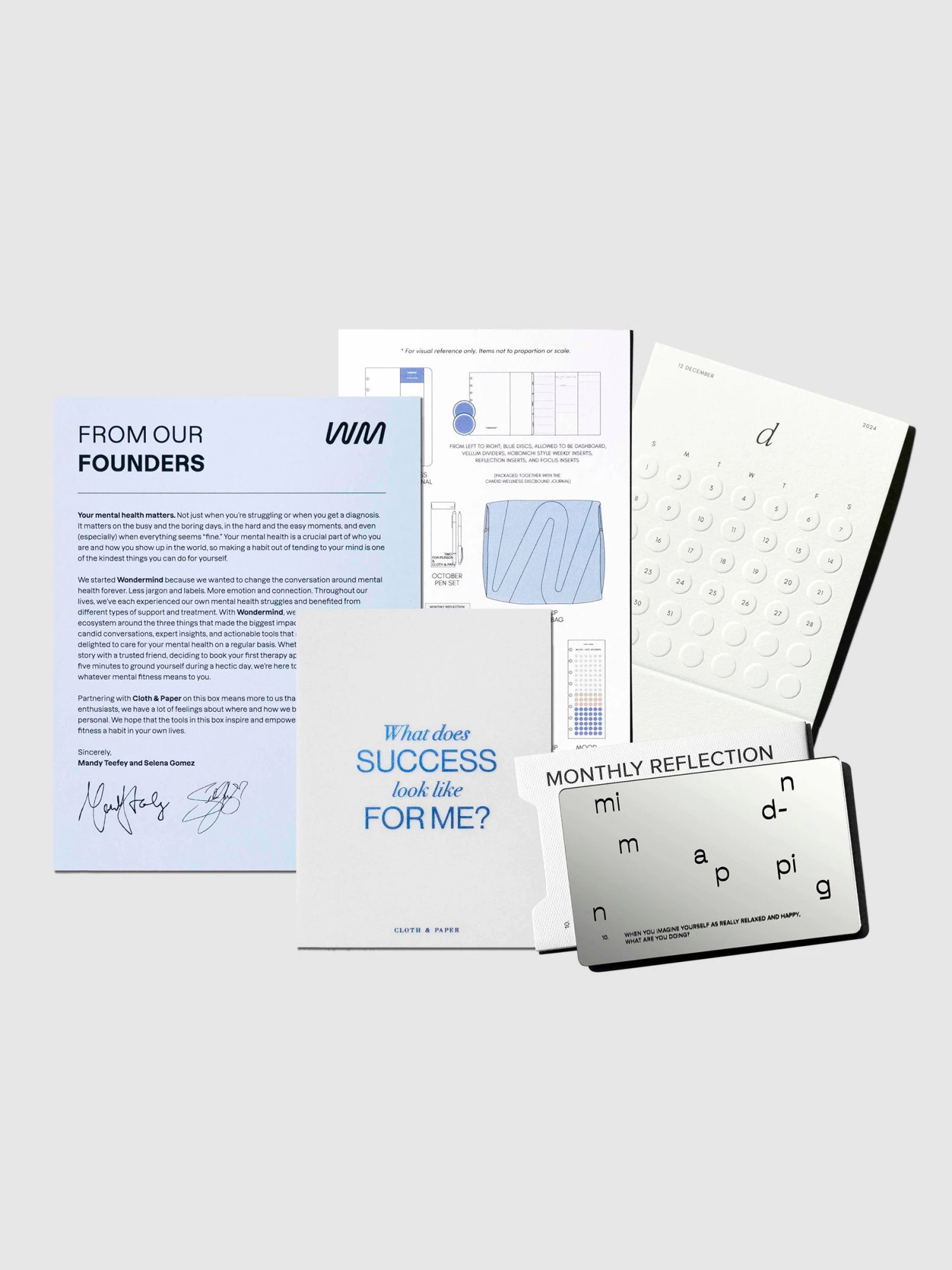 Wondermind X Cloth & Paper Wellness Planner Kit(Wondermind X Cloth Paper Wellness Planner Kit) 20 Wondermind X Cloth & Paper Wellness Planner Kit(Wondermind X Cloth Paper Wellness Planner Kit) - Image 20