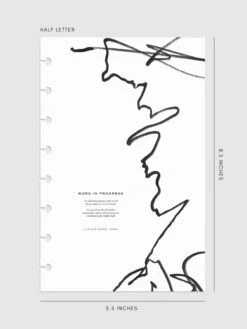 Work In Progress Planner Dashboard(Work In Progress Planner Dashboard) 22 Work In Progress Planner Dashboard(Work In Progress Planner Dashboard) -Cloth And Paper Shop Work In Progress Planner Dashboard Half Letter CP 1