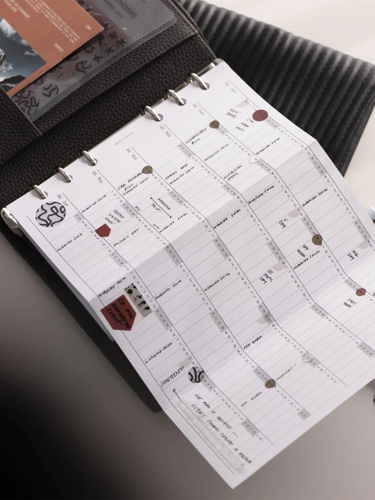 Yearly Fold Out Planner Insert(Yearly Fold Out Planner Insert) 12 Yearly Fold Out Planner Insert(Yearly Fold Out Planner Insert) - Image 12