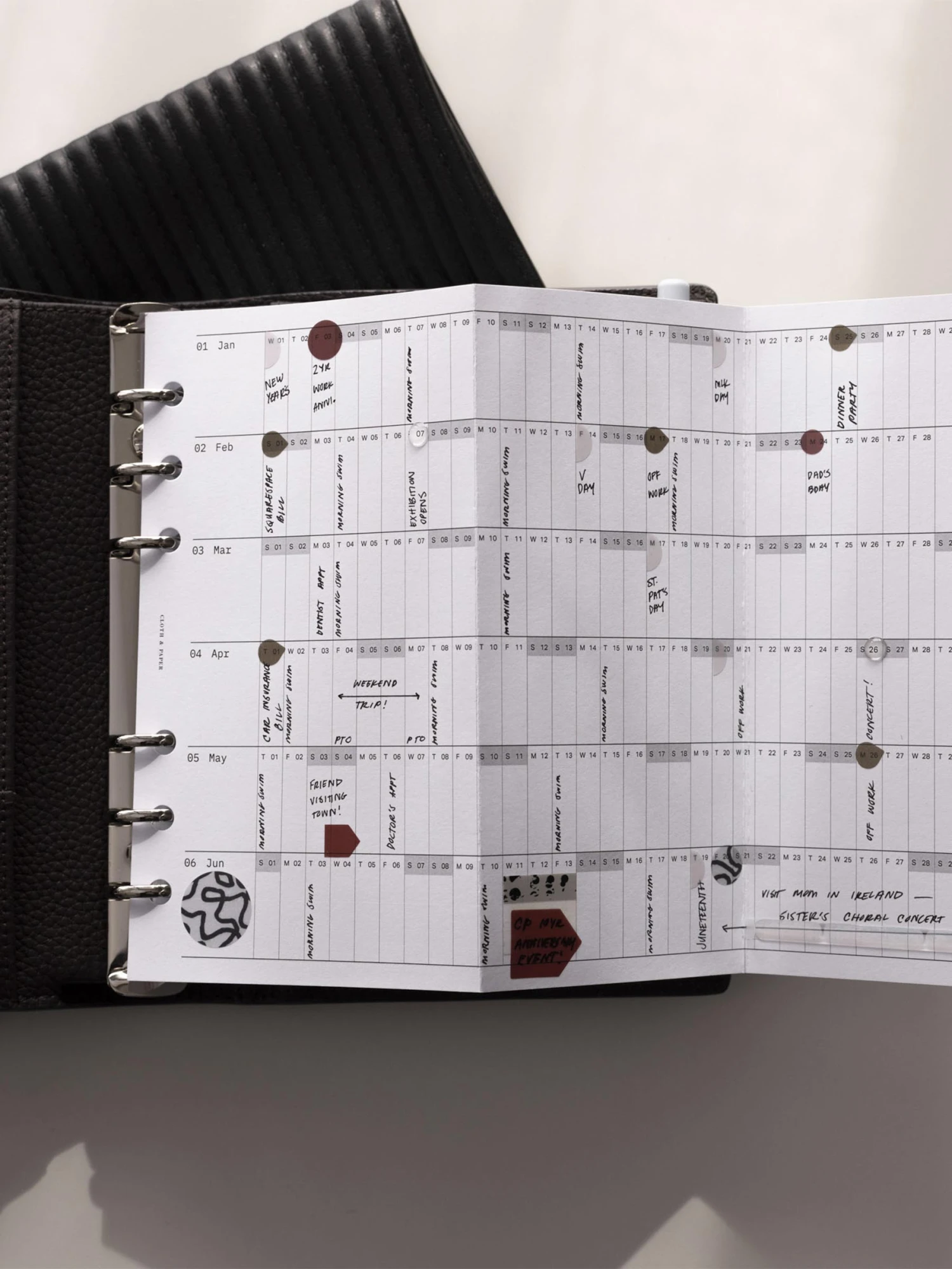 Yearly Fold Out Planner Insert(Yearly Fold Out Planner Insert) 13 Yearly Fold Out Planner Insert(Yearly Fold Out Planner Insert) - Image 13