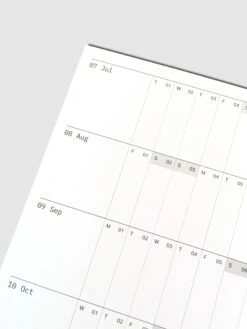 Yearly Fold Out Planner Insert(Yearly Fold Out Planner Insert) 20 Yearly Fold Out Planner Insert(Yearly Fold Out Planner Insert) -Cloth And Paper Shop Yearly Fold Out Planner Insert EC January HalfLetter CP 4