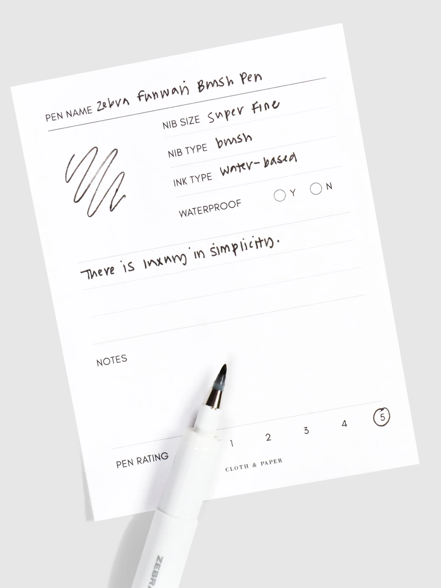 Zebra Funwari Brush Pen(Zebra Funwari Brush Pen) 2 Zebra Funwari Brush Pen(Zebra Funwari Brush Pen) - Image 2