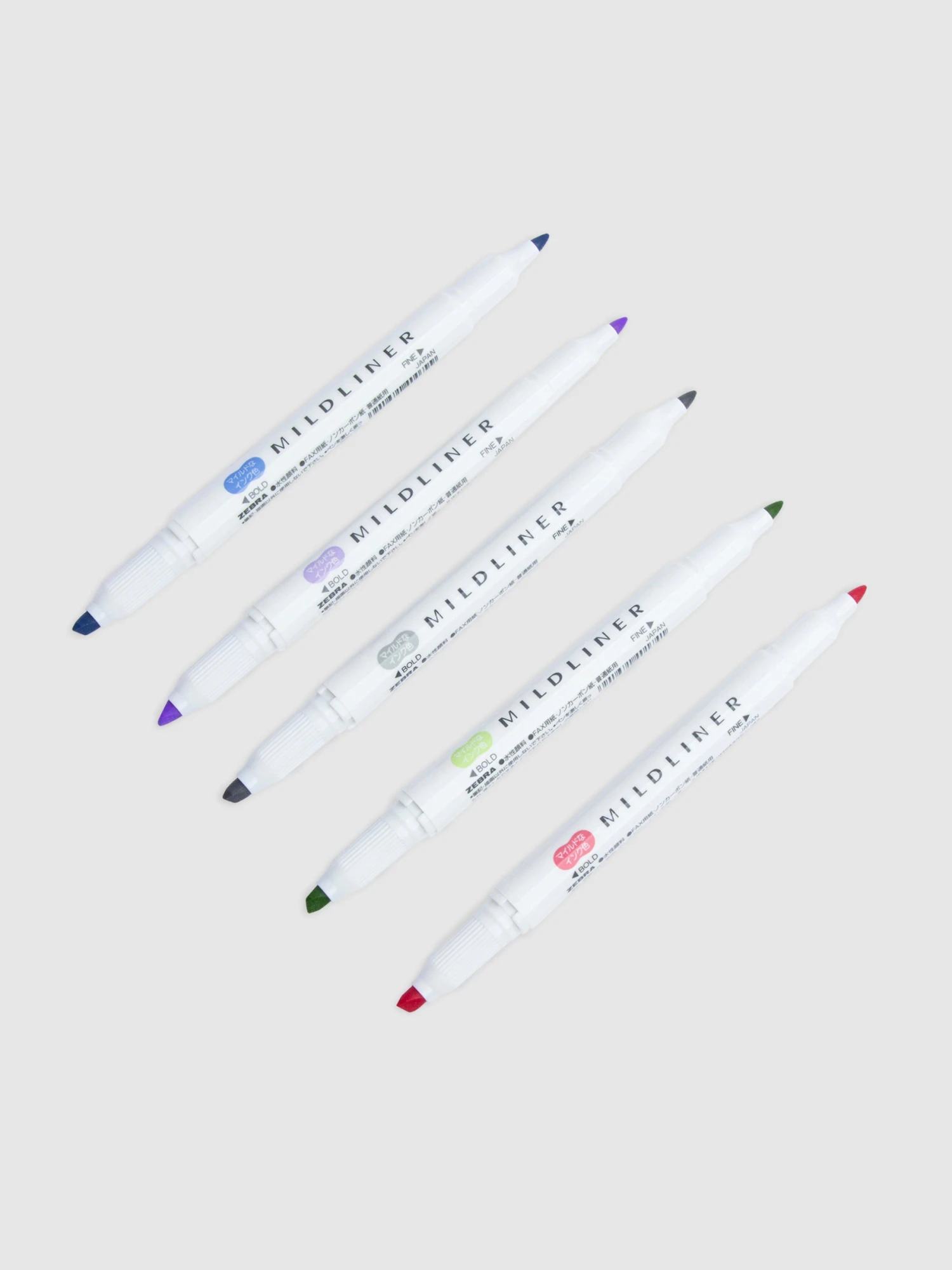 Zebra Mildliner Dual Tip Highlighter | 5 Color Set(Zebra Mildliner Dual Tip Highlighter 5 Color Set) 3 Zebra Mildliner Dual Tip Highlighter | 5 Color Set(Zebra Mildliner Dual Tip Highlighter 5 Color Set) - Image 3