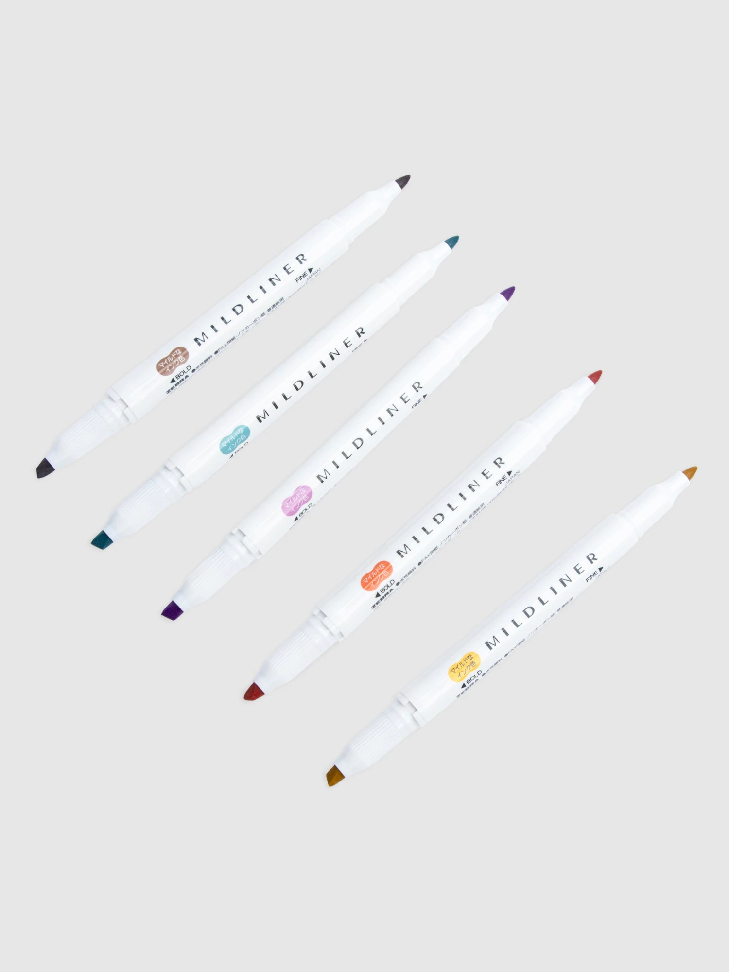 Zebra Mildliner Dual Tip Highlighter | 5 Color Set(Zebra Mildliner Dual Tip Highlighter 5 Color Set) 5 Zebra Mildliner Dual Tip Highlighter | 5 Color Set(Zebra Mildliner Dual Tip Highlighter 5 Color Set) - Image 5